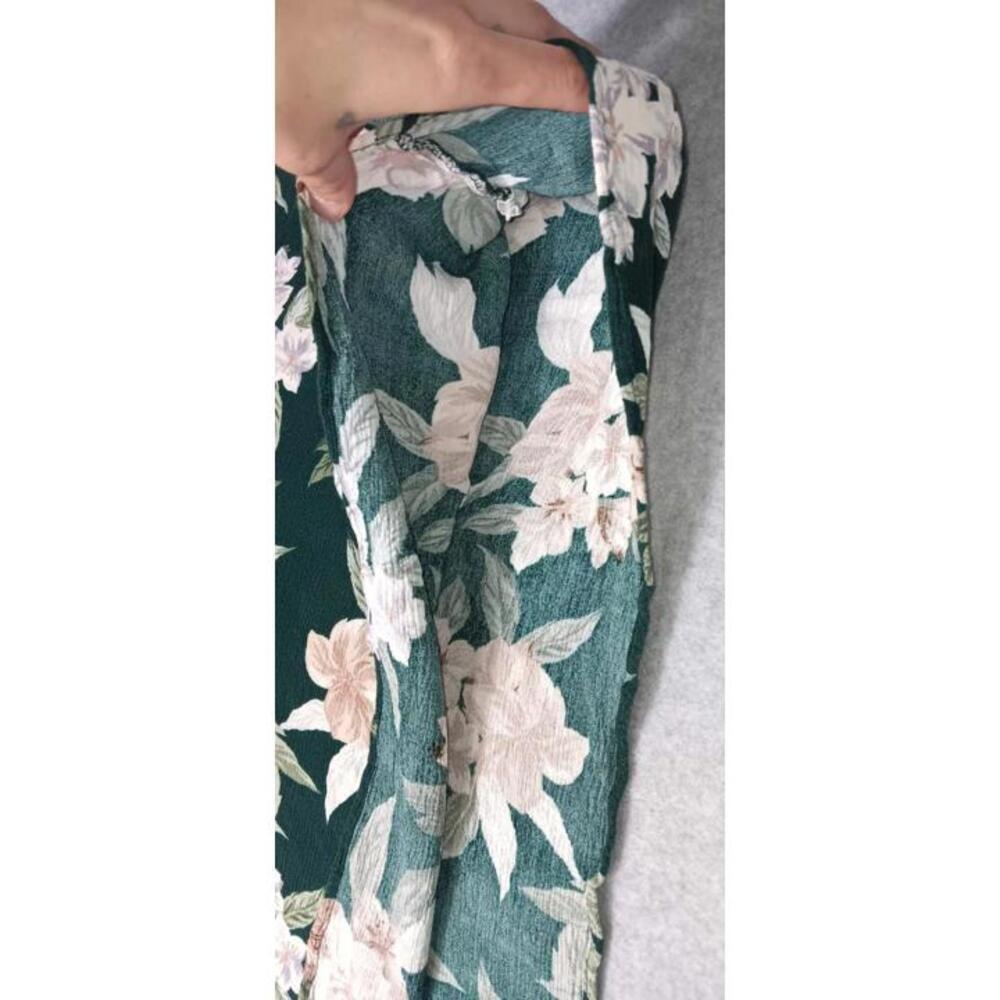 Show Me Your Mumu Off The Shoulder Poncho Style Shirt Womens Size Small Green... - Picture 9 of 10